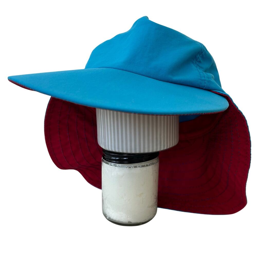 Columbia Wide Brim Sun Hat Outdoor Hiking Fishing Hat sun guard neck flap XL